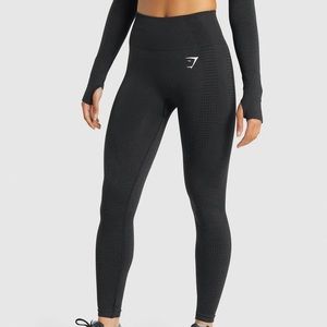 Gymshark Vital Seamless Leggings Black MEDIUM